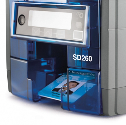Datacard SD260 card printer (uitvoermagazijn)