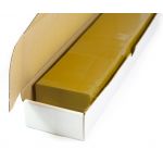 Blanco plastickaarten (goud metallic)