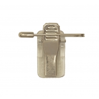 Krokodillenclip met speld
