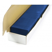 Blanco plastickaarten (donker blauw)