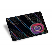 Datacard DuraGard Laminate, 0.6 mm, "Genuine Authentic", Full Card, High Resolution Image with Security Features