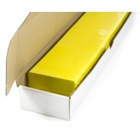 Blanco plastickaarten (geel)