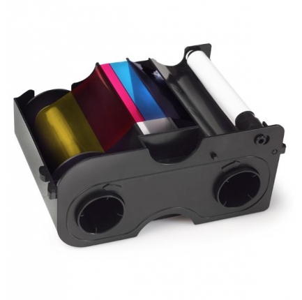 HID | Fargo Color Ribbon, YMCKO Half Panel