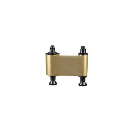 Evolis Monochrome Ribbon Kit, Metallic Gold