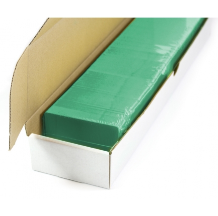Blanco plastickaarten (groen)